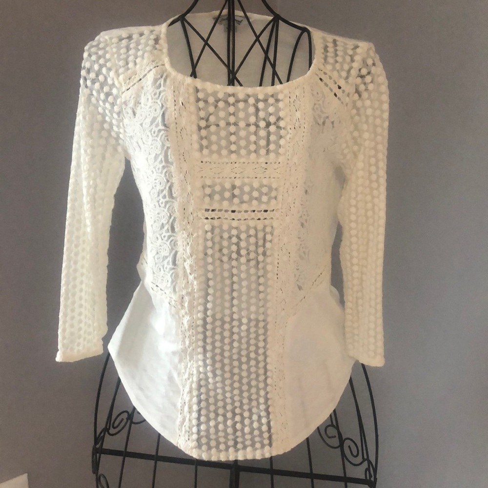 White Lucky Brand Top